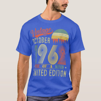 60:e Vintagen för födelsedagsgåvor oktober 1962 Be T Shirt