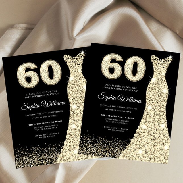 60 & Fabulous! Budget 60:e Födelsedagsfesten Inbju (Skapare uppladdad)