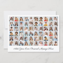 60 Fotokollage Lägg till ditt eget gratulationskor