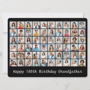 60 Fotokollage Lägg till valfri ålder och namn Föd