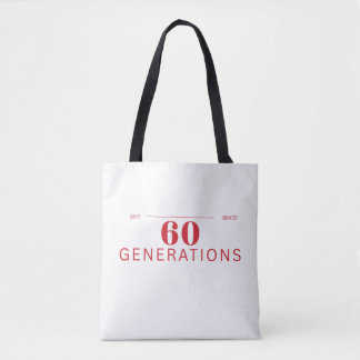 60 generationer av seghet och grace tygkasse