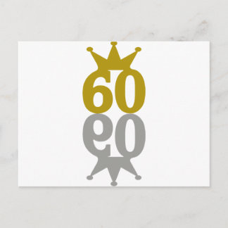 60-Krona-reflektion Vykort