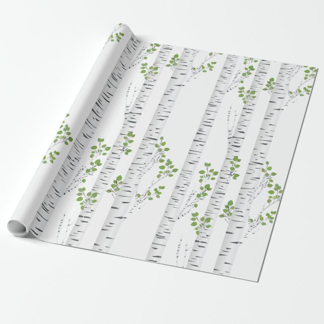 60 lb Wrapping Papper Roll Hjort Doe Buck Woodland Presentpapper (Utrullad)