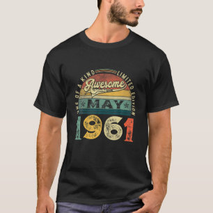 60 maj 1961 Dekorationer på födelsedagen Manar Kvi T Shirt