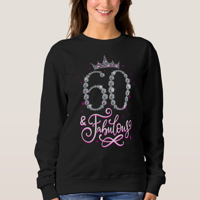 60- och 60-årig 60-årsjubileum t shirt (Framsida)