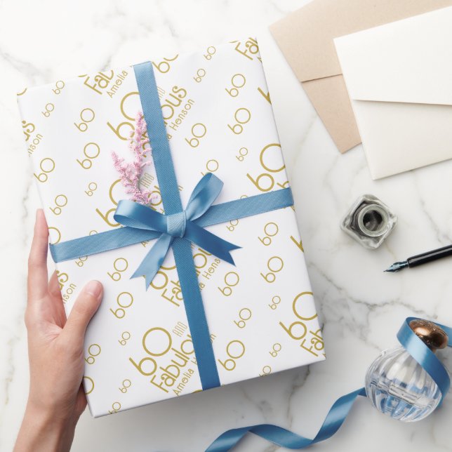 60 och fantastisk modern 60-årsdag presentpapper (Gifting)