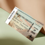 60 och fortfarande Fabulous Tropical Pass Birthday<br><div class="desc">En vacker bild av havsytan är bakgrunden till denna inbjudan till stranden med Boarding Pass Destination Tropical handflatan. En inbjudan till anpassningsbar för roligtens mål. Östranden vid Tropiska handflatan och modern text.</div>