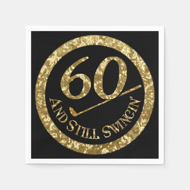 60 och fortfarande simmande blöjor pappersservett (Framsidan)