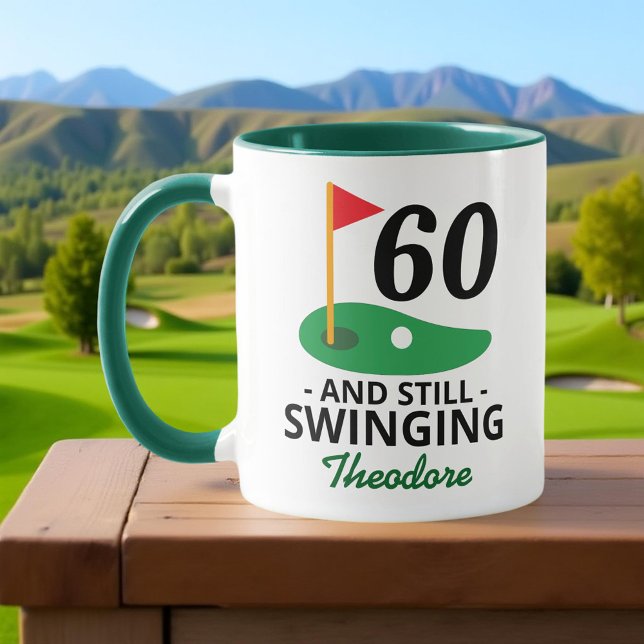 60 och fortfarande Swinging, Fungerande 60:e födel Mugg (Skapare uppladdad)