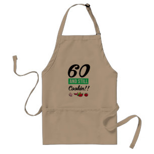 60 och stilla cookin förkläde