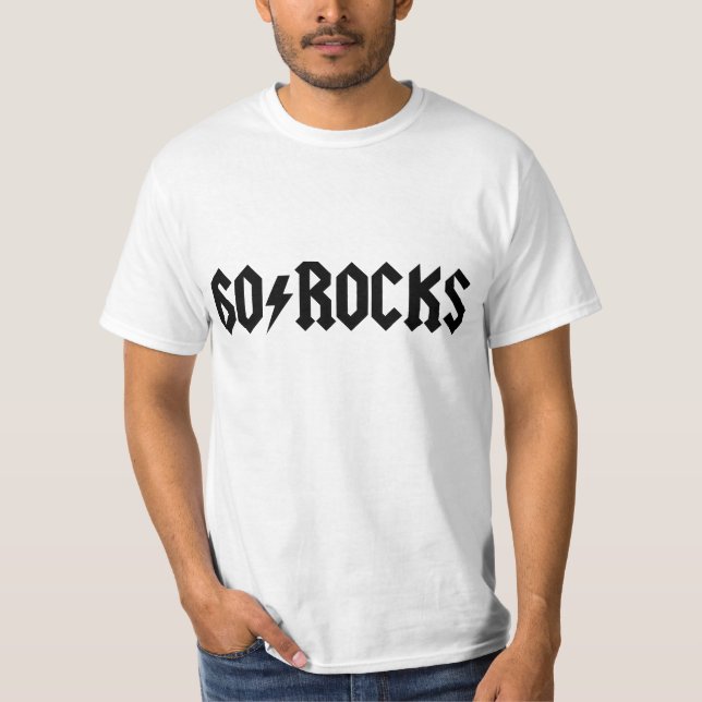 60 rocks t-shirt (Framsida)