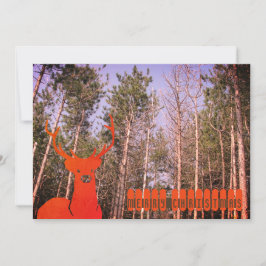 60:s 70:e renar god jul julkort