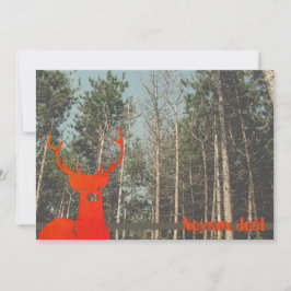 60:s 70:e renar god jul julkort