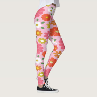 60 s Blomströmsreglage Leggings
