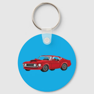 60´s muscle car nyckelring