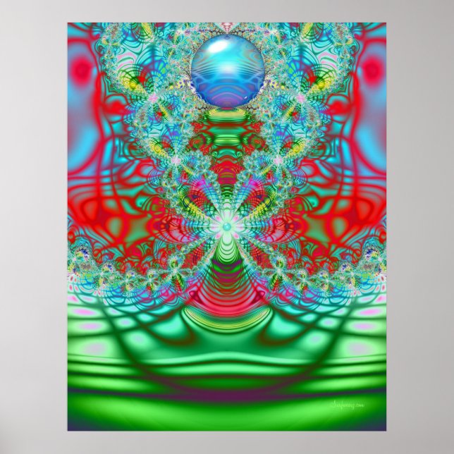 60:s Rainbow Dream Poster (Framsidan)