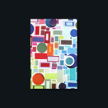 60:s Retro Disco Färg Chart Collage Abstrakt Canvastryck<br><div class="desc">60:s Retro Disco Färg Chart Collage är en enastående contemporary-omtolkning av 60:s discodesign. Tune in i 60-talets vibe med en fab-designer som var där, om än i kort-byxor för tidigt delen av decenniet! Teknisk anmärkning: Den originalteckning som denna design har utvecklats från är gjord av färgad papper på vita tavlor....</div>