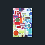 60:s Retro Disco Färg Chart Collage Abstrakt Canvastryck<br><div class="desc">60:s Retro Disco Färg Chart Collage är en enastående contemporary-omtolkning av 60:s discodesign. Tune in i 60-talets vibe med en fab-designer som var där, om än i kort-byxor för tidigt delen av decenniet! Teknisk anmärkning: Den originalteckning som denna design har utvecklats från är gjord av färgad papper på vita tavlor....</div>