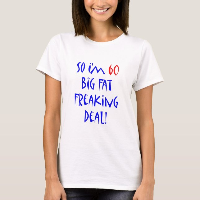 60 så mig förmiddag 60… tee shirt (Framsida)