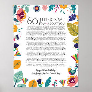 60 sak vi kärlek om er skandi folk modern poster