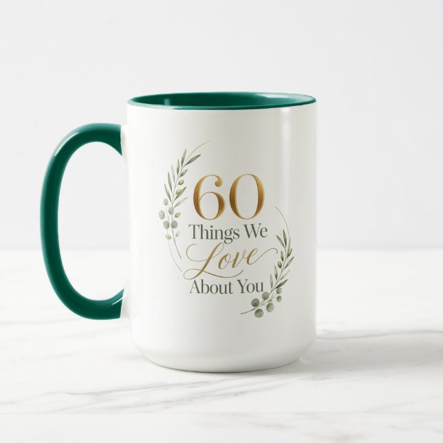 60 saker vi älskar med mamma mugg (Vänster)