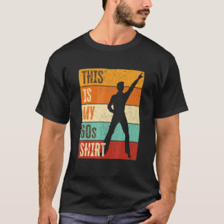 60-sekunders För manar discostumma och 1960-talsko T Shirt