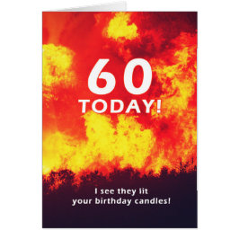 60 Skogsbrandsladd Humor Hälsningskort