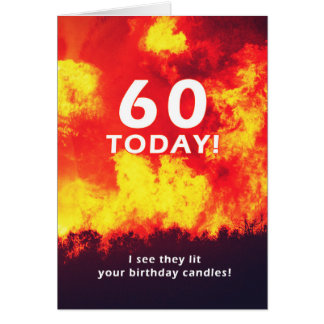 60 Skogsbrandsladd Humor Hälsningskort