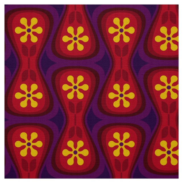 60-talets, 70-talets, formade, reflekterande väv tyg (Provkarta)