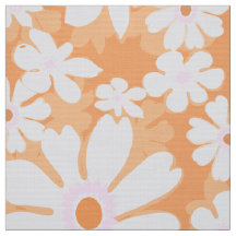 60-talets blåblommor på sherberts orange