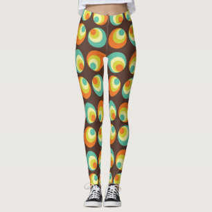 60-talets Retro-poppskultur för Disco 70 Leggings