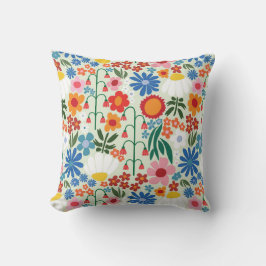 60-talets Retro-sommar Kudde