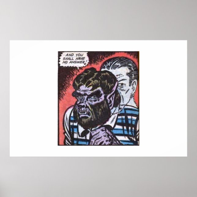 60-talets tecknader av Golden age-fasa | tecknad f Poster (Framsidan)