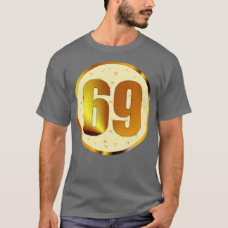 60-tums vintage, gyllene år 2 t shirt