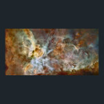 60" x30" Hubble - Carina Nebula Star Birth Poster<br><div class="desc">TIFF-filen 29566x14321 (490 MB) från NASA Hubble visar hur nebulan föds i en ny detaljnivå. Nebulans fantasinliknande landskap är skulpterat av utströmmande vind och av ultraviolett strålning från de monsterstjärnor som härjar i detta inferno. På processaa splittrar dessa stjärnor det omgivande material som är den sista svepningen av det gigantiska...</div>