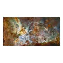 60" x30" Hubble - Carina Nebula Star Birth Poster