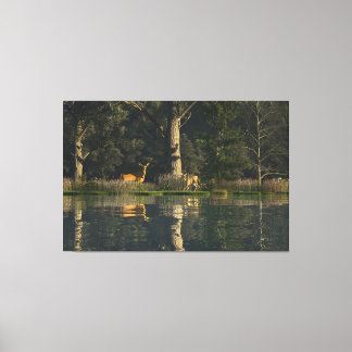 60"x40" Canvas konst med "Förskräckt" bild