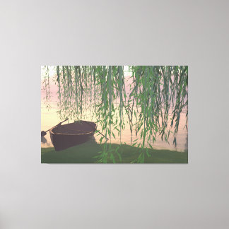60"x40" Canvas konst med "Under the Willows" bild