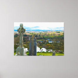 60 x40 Canvastryck Kyrkogård Old Kilcullen