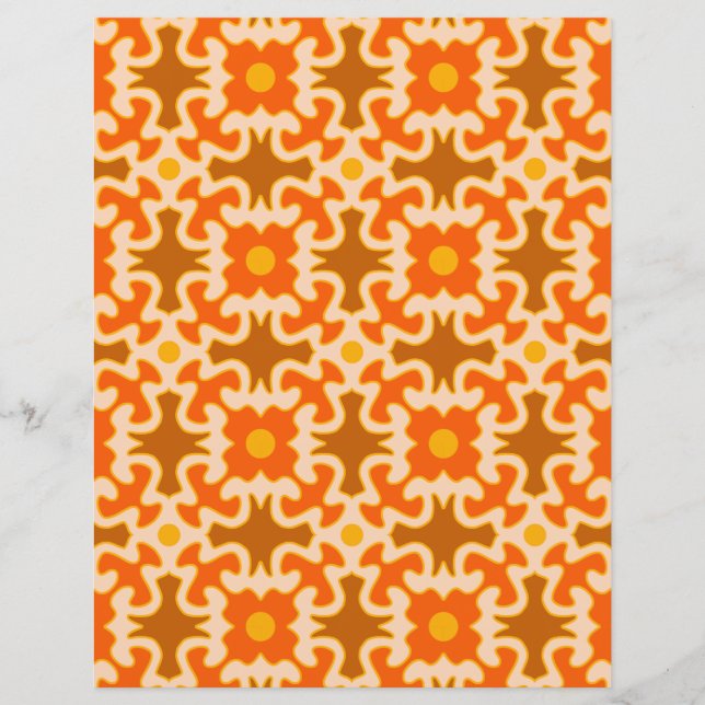60s 70s retro mod paper print (Framsida)