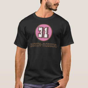 60S-70S Vintage Defunct Baskin-Robbins Ice Cream L T Shirt