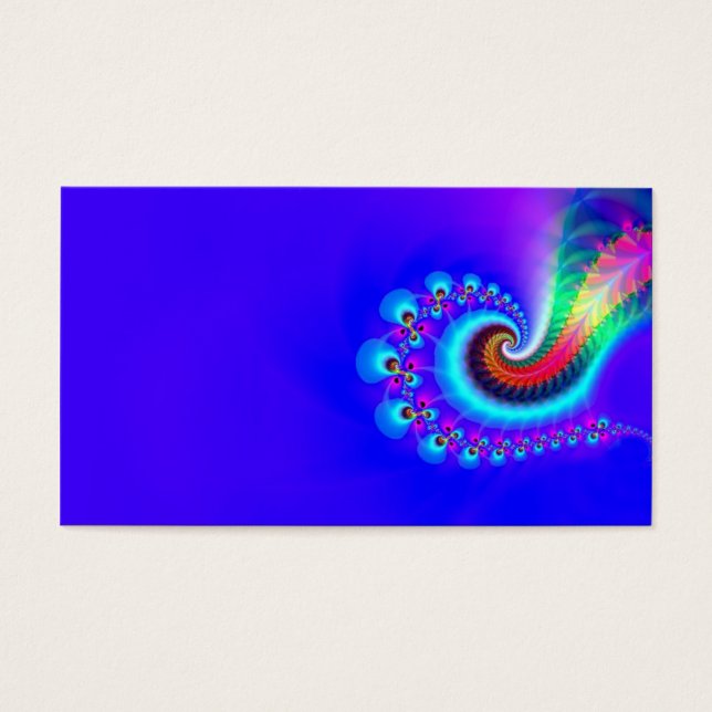 60's psychedelia visitkort (Framsidan)