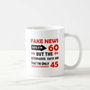 60th åriga födelsedaggåvor kaffemugg