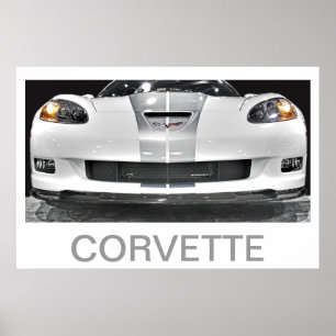 60TH ÅRSDAG CORVETTE POSTER