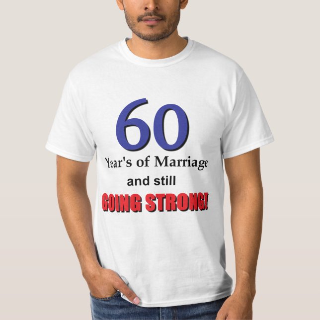 60th Årsdag Tee Shirt (Framsida)