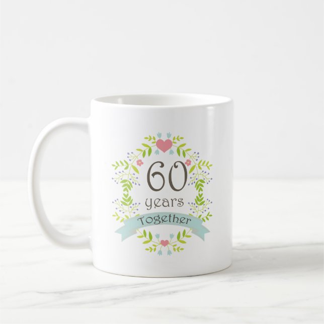 60th Årsdagminnessakdryck Kaffemugg (Vänster)