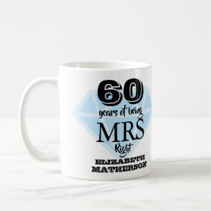 60th Årsdagmuggar Kaffemugg
