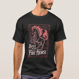 60th Birthday Fire Horse Zodiac Chinese 2026 T Shirt
