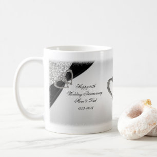 60th Bröllopsdagmugg Kaffemugg