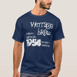 60th Brygd 1954 för födelsedaggåvavintage V07B Tee